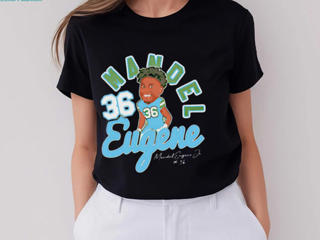 Mandel Eugene Jr 2024 Tulane Green Wave baseball caricature shirt