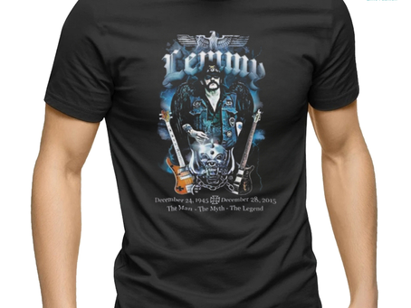 Official Motorhead Lemmy 1995 2015 The Man The Myth The Legend Shirt