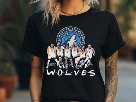 Official Minnesota Timberwolves Basketball True Team True Friends Signatures shirt