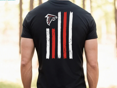 Atlanta Falcons Brushstroke flag 4th of July 2024 shirt