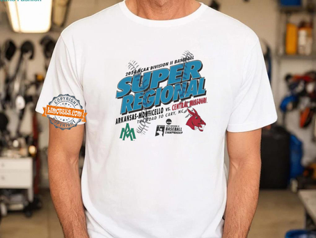 Arkansas Monticello vs Central Missouri 2024 NCAA Division II Baseball Super Regional shirt