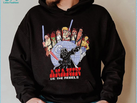 Anakin vs The Rebels Star Wars style of Scott Pilgrim vs The World shirt