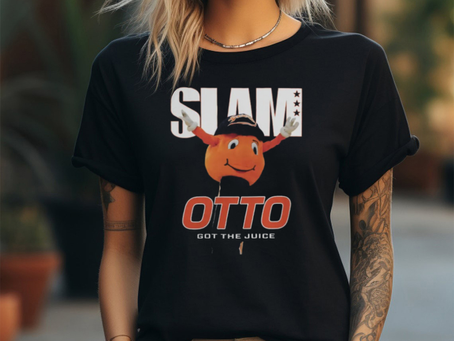 Slam Syracuse Mascot Cover Tee shirt