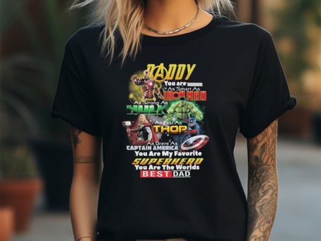 Marvel Superhero Daddy Is Smart As Iron Man Love T Shirt