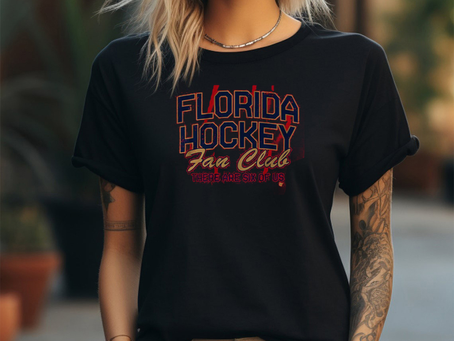 Florida Hockey Fan Club There Are Six Of Us Shirt