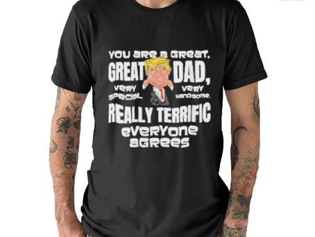 Happy Birthday Republican Dad Donald Trump T Shirt
