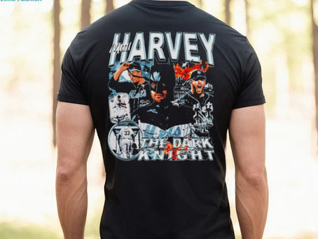 Matt Harvey New York Mets the dark knight shirt
