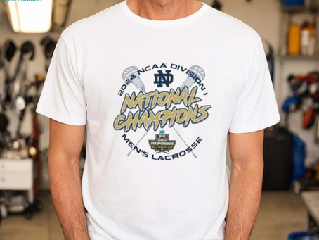 Notre Dame Fighting Irish 2024 NCAA Men’s Lacrosse National Champions Locker Room T Shirt
