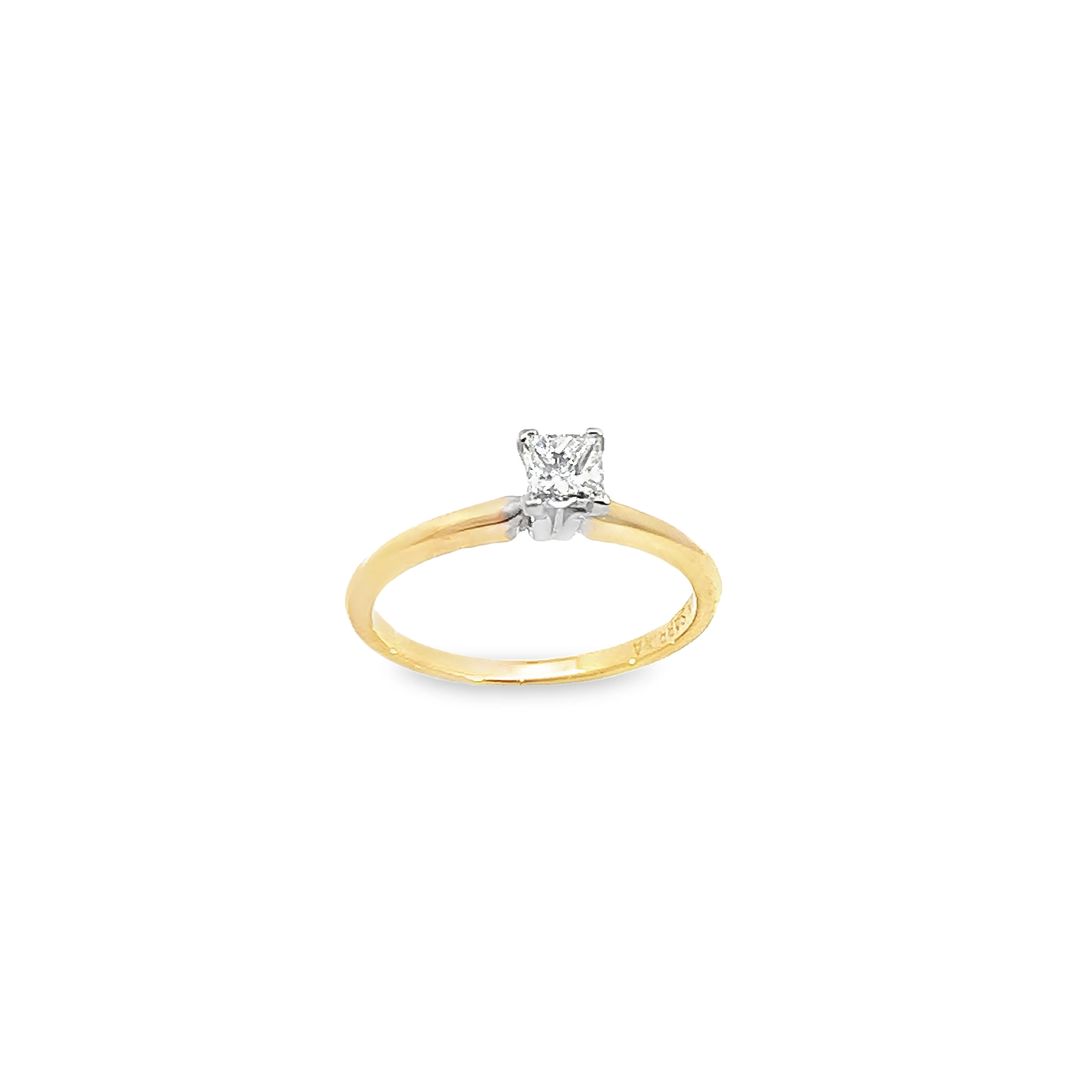 Princess Cut Diamond Solitaire Engagement Ring