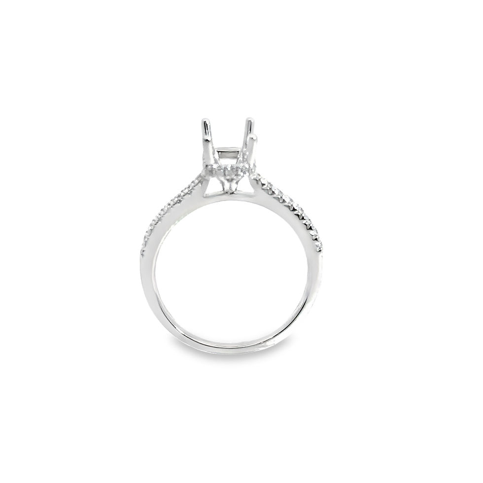Thumbnail: Diamond Hidden Halo Bridal Set - 2 pcs.