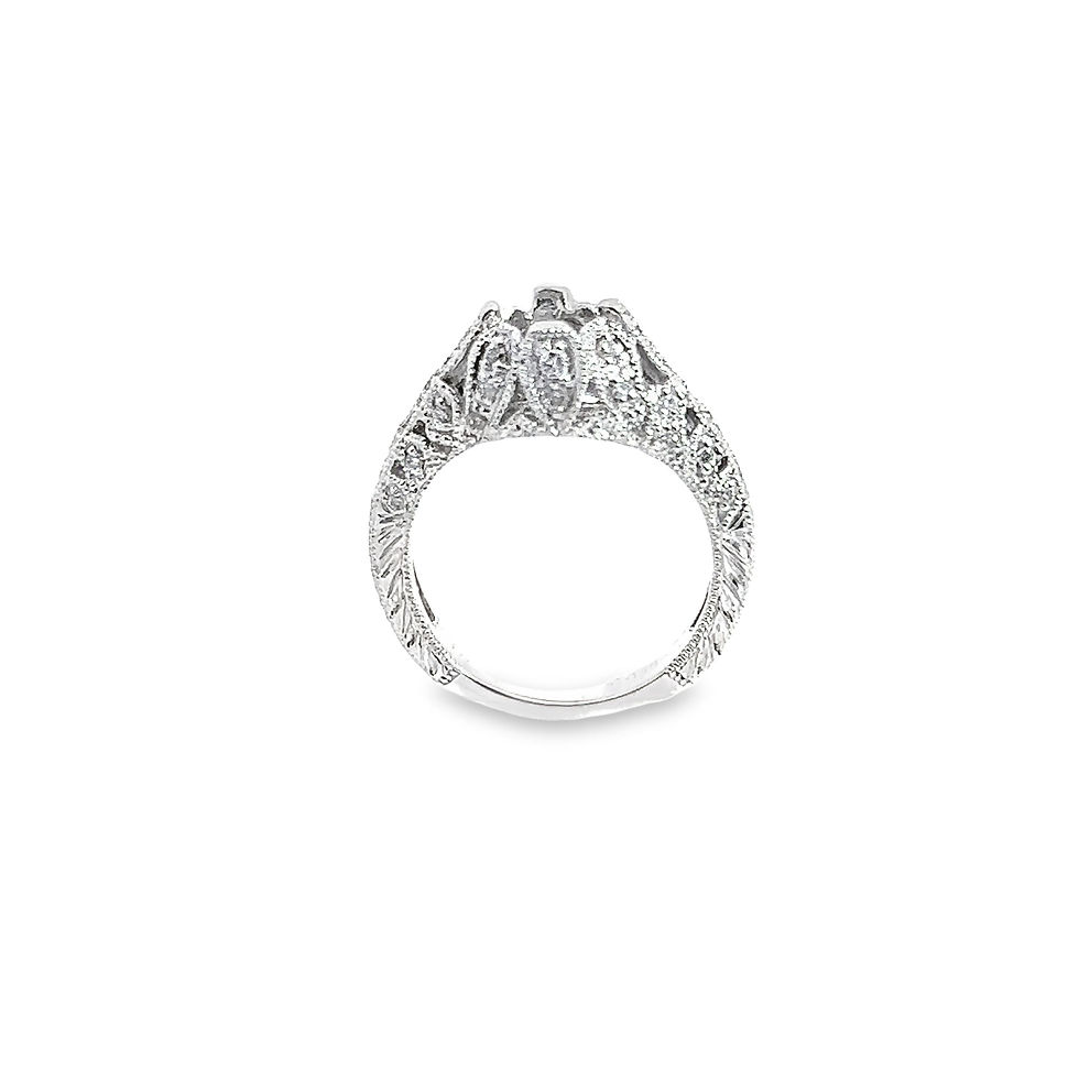 Thumbnail: Vintage Style Engagement Ring