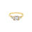 Thumbnail: Fancy Shape Three Stone Engagement Ring