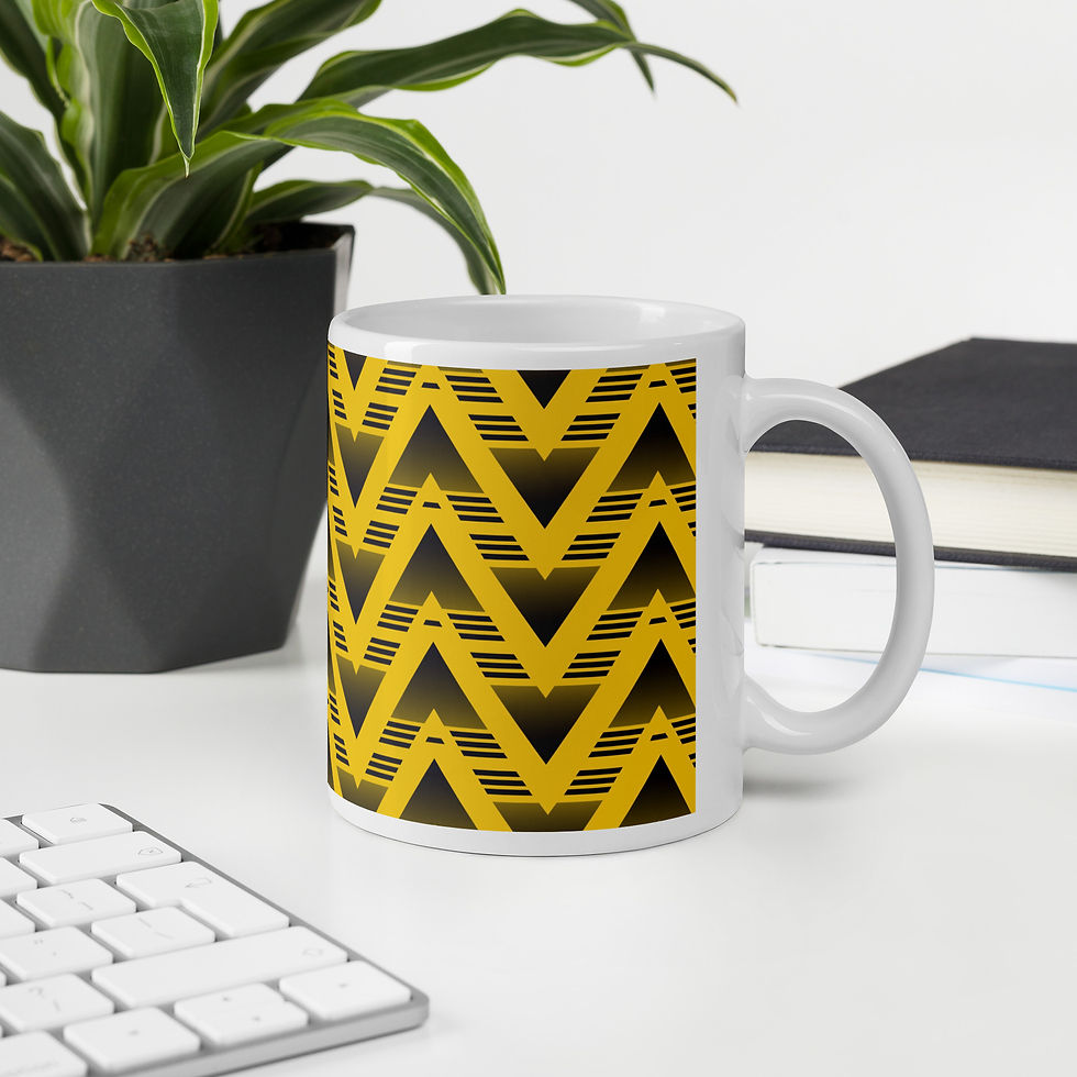 Miniaturbild: Retro  glossy mug