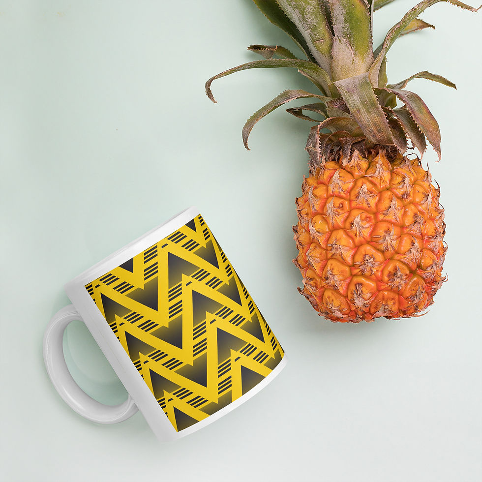 Miniaturbild: Retro  glossy mug