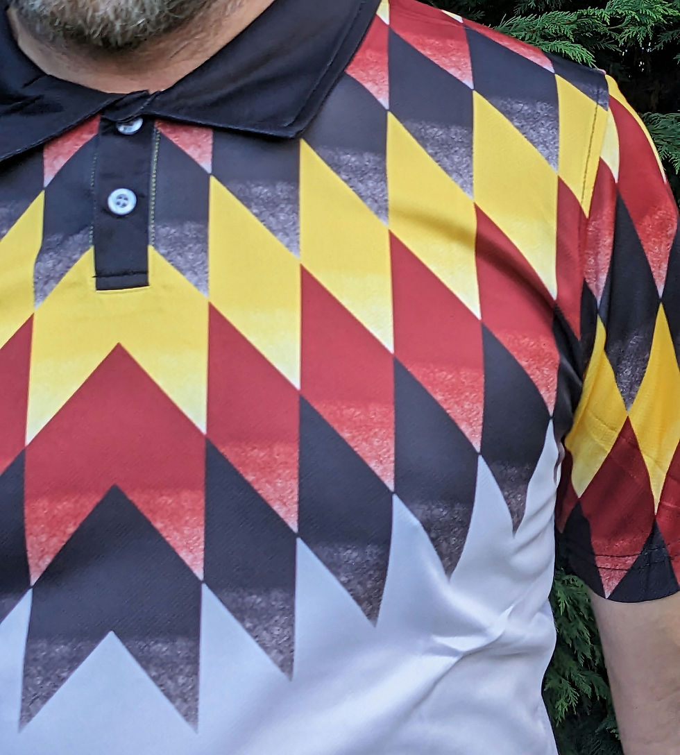 Miniatura: GERMANY '1990' RETRO GOLF POLO  