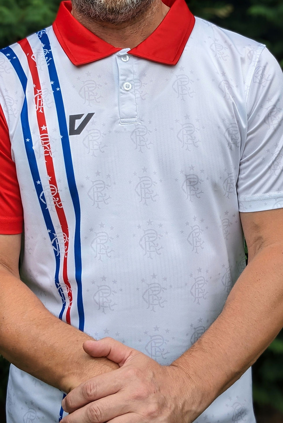 Miniaturbild: RANGERS FC '96' RETRO GOLF SHIRT 