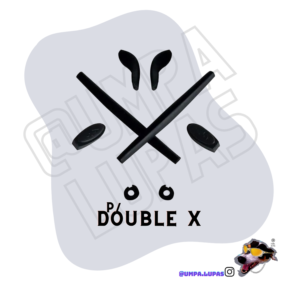 Kit Borrachas Double X