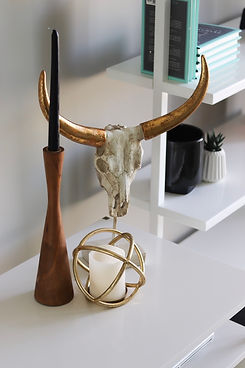 Accent Piece designed by Haven's Hallow Interior Design