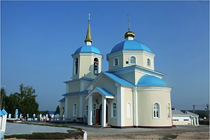 Храм апостолов Петра и Павла в селе Обух
