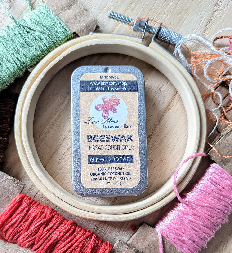 Thumbnail: Sweet Bakery Scented Thread Floss Conditioner with Beeswax Coconut Oil
