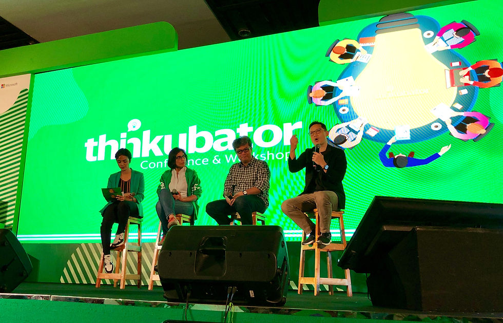 Billy Boen at a Thinkubator Workshop