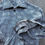 Thumbnail: 1950s French Cuff Metallic Textured Button-Up Shirt