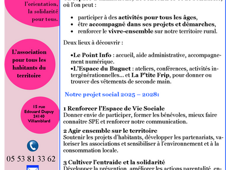 Bulletin septembre 2025