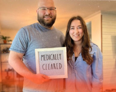 We’re medically cleared for transfer!