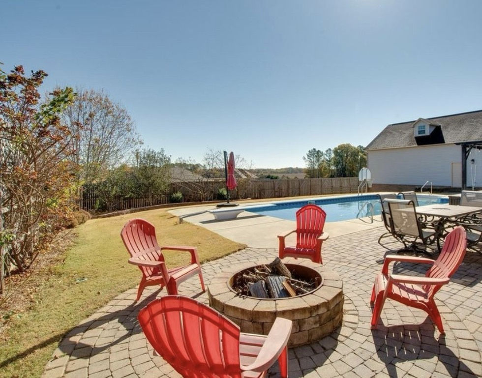 Poolside Backyard Retreat