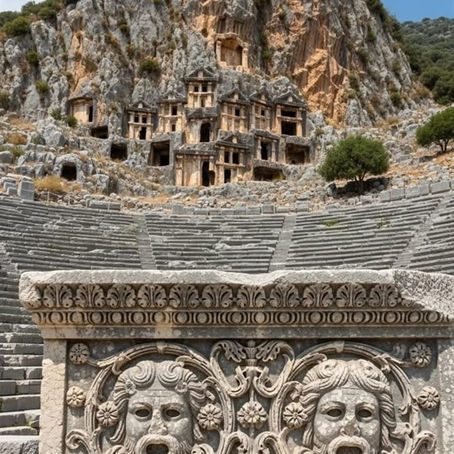 Likya’nın en büyük tiyatrosu 
