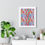 Thumbnail: ROOSTER WAVES | Colorful Chicken Framed Vertical Poster – Fun Farmhouse Décor