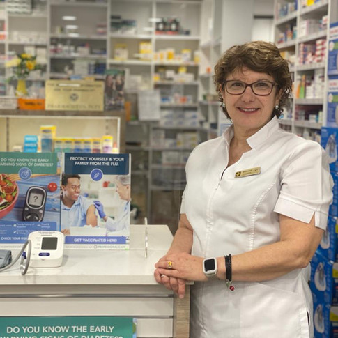 Mercene Petroulas at Cremorne Town Centre Pharmacy
