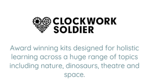 Clockwork Soldier, paper activities and craft kits designed to engage imaginative play