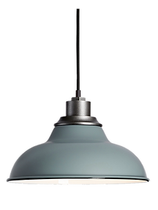 Blue modern light fixture