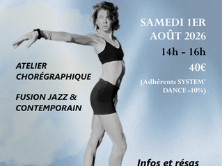 Stage New Jazz à Marseille : dansez sur « Berghain » de Rosalía chez SYSTEM Dance and Arts studio !