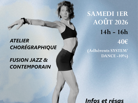 Stage New Jazz à Marseille : dansez sur « Berghain » de Rosalía chez SYSTEM Dance and Arts studio !