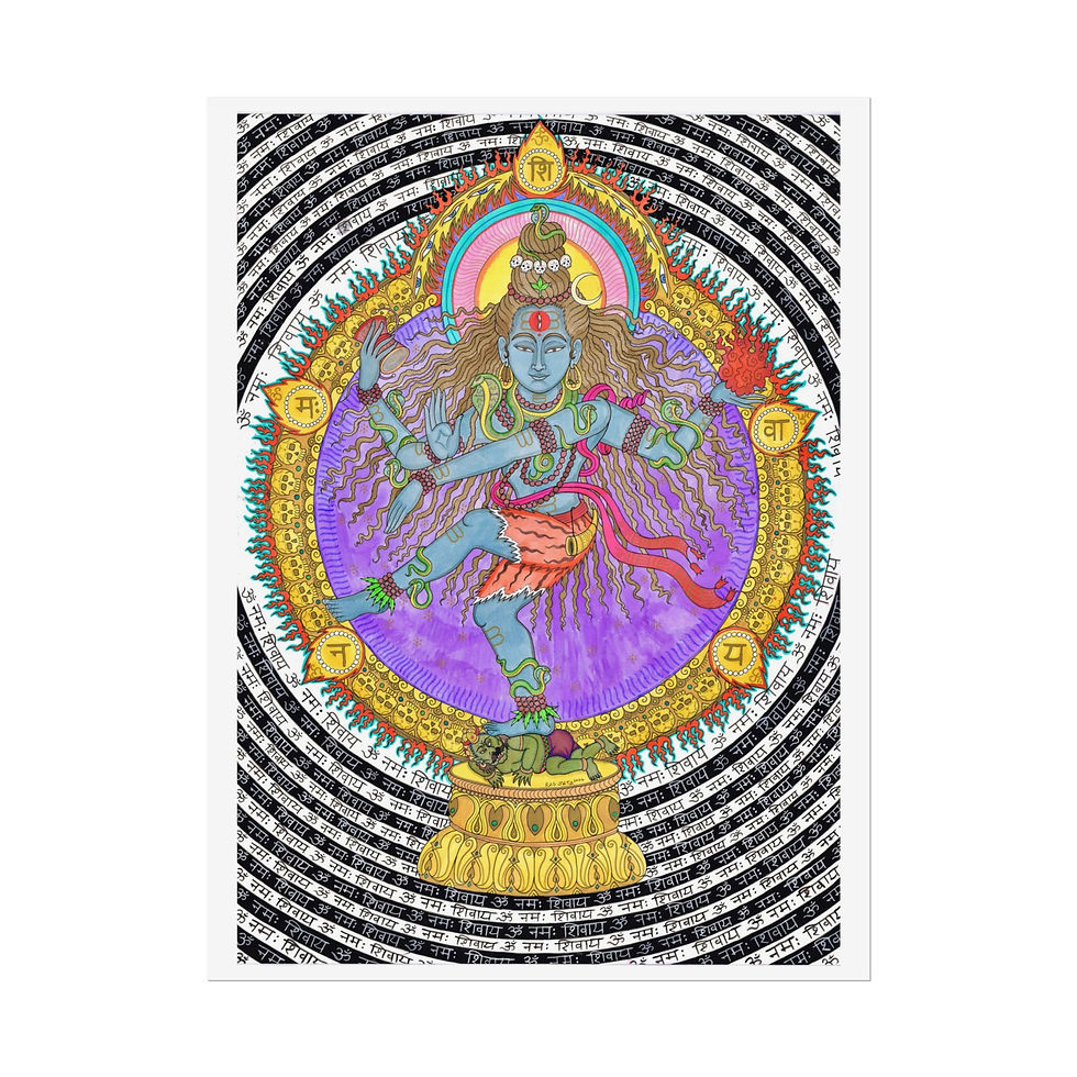 Thumbnail: Shiva Nataraja print