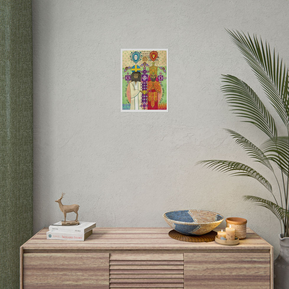 Thumbnail: Haile Kristos print