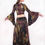 Thumbnail: Luna Velvet Wrap Top-Golden Paisley