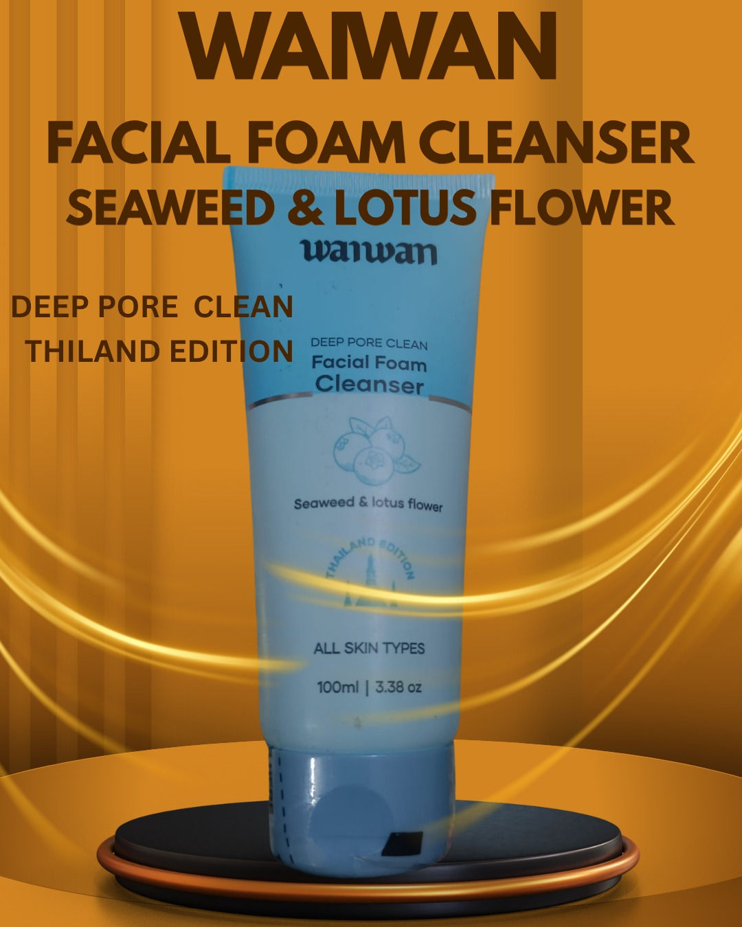 WANWAN thiland editions foam cleanser 