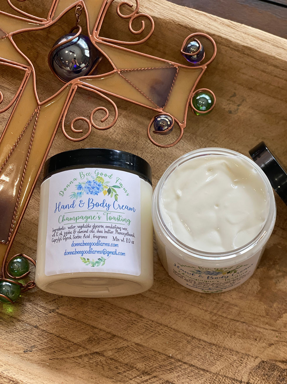 Hand & Body Cream - Champagne's Toasting