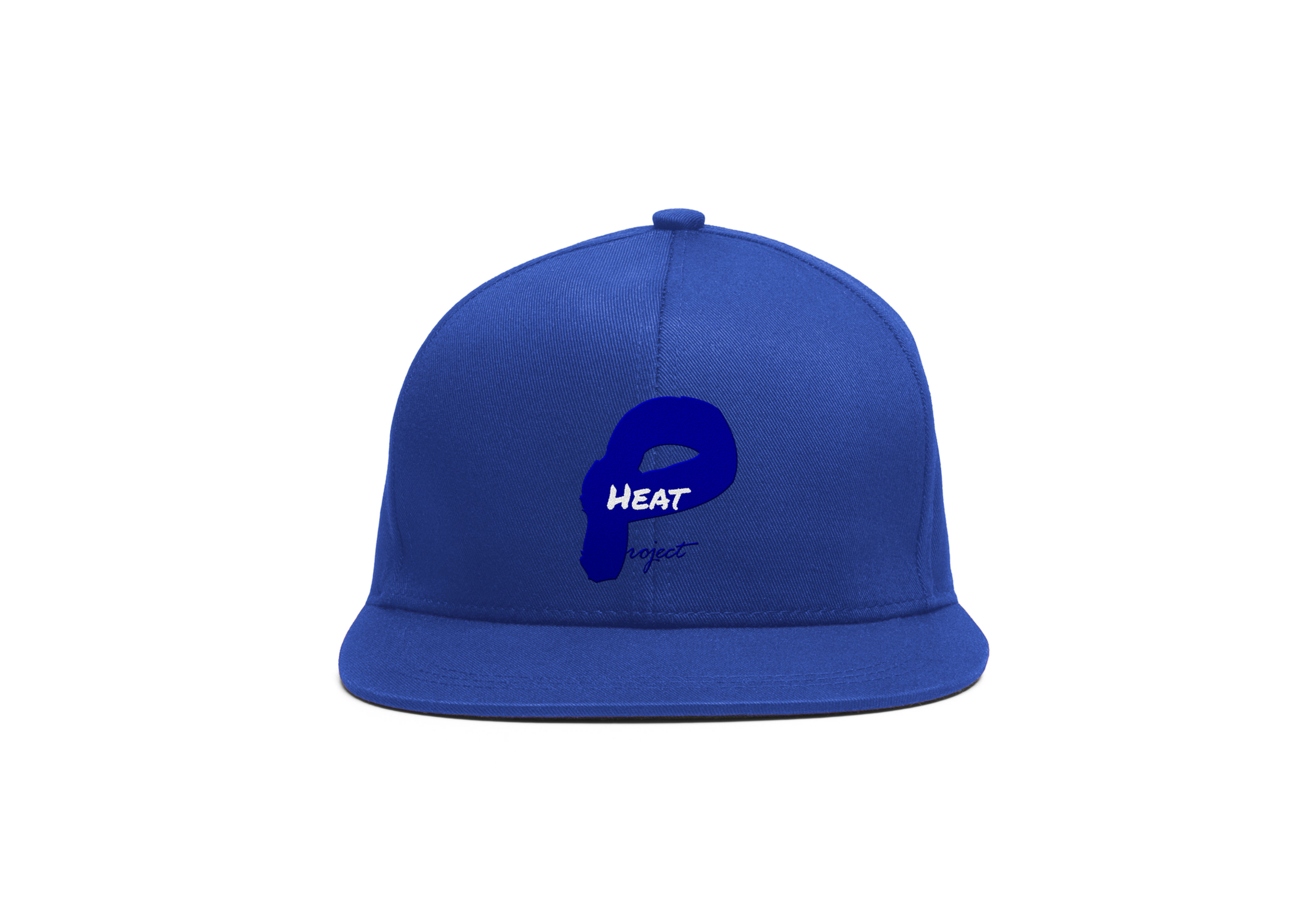 Royal Blue and Blue Project Heat Snapback