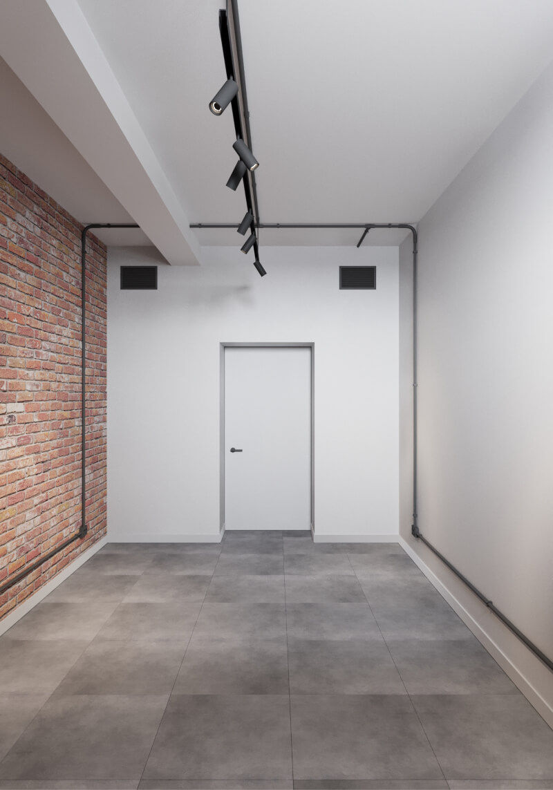 Дизайн коридору офісного приміщення