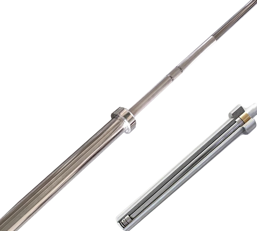 20KG MORGAN OLYMPIC CHROME BARBELL - 375kg MAX CAPACITY