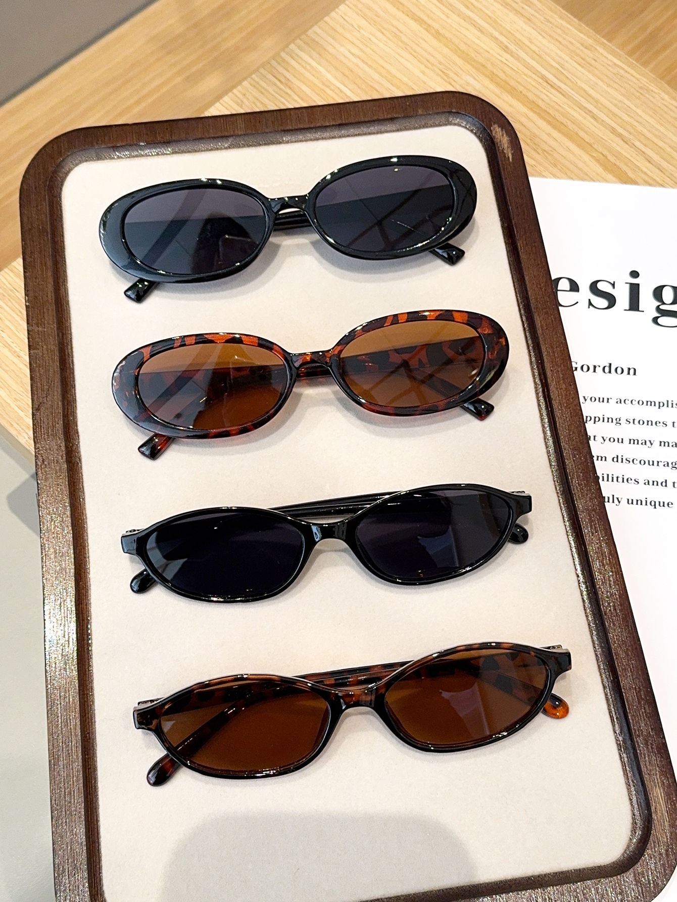 Céleste Oval Sunglasses