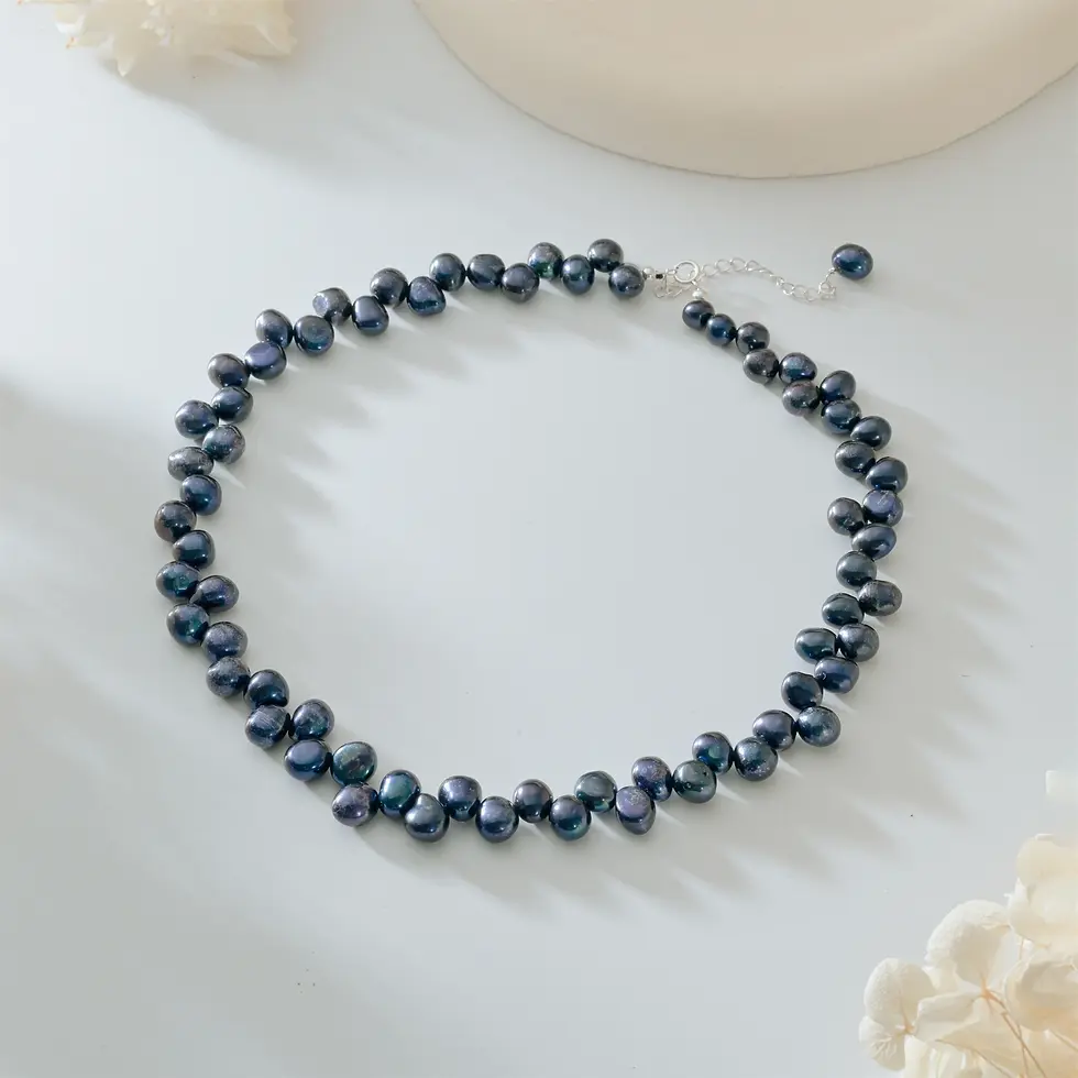 Thumbnail: Seraphine Pearl Choker Necklace