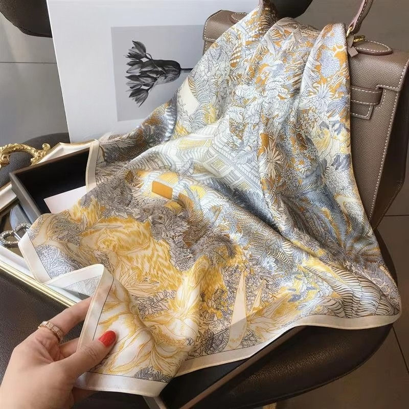 Thumbnail: Camille Satin Square Scarf