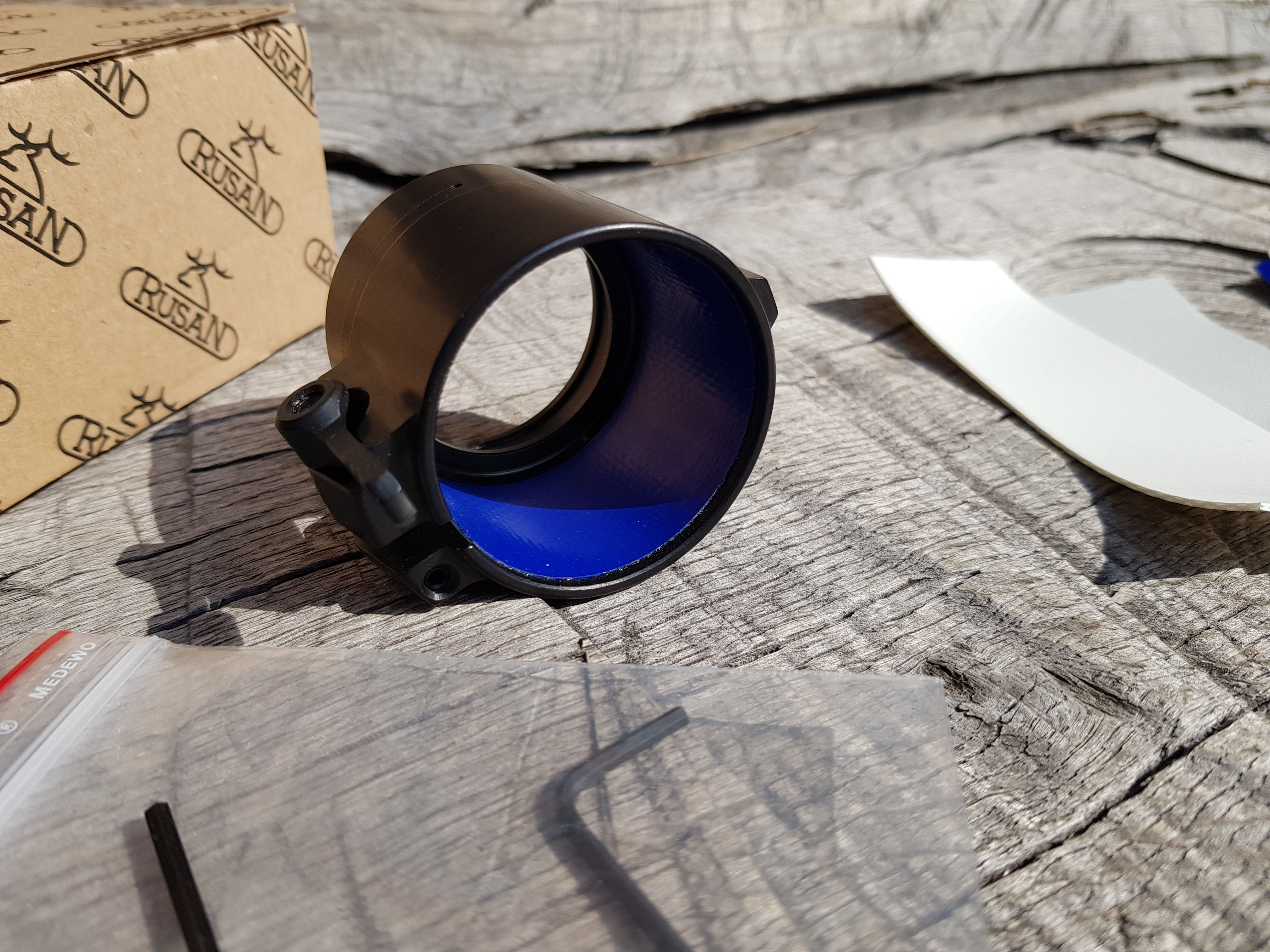 Rusan Schnellverschluss-Adapter für Nachsatzgeräte