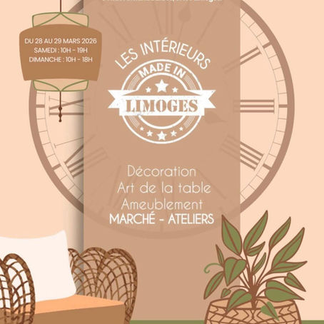 Exposition-Vente Les Intérieurs Made in Limoges