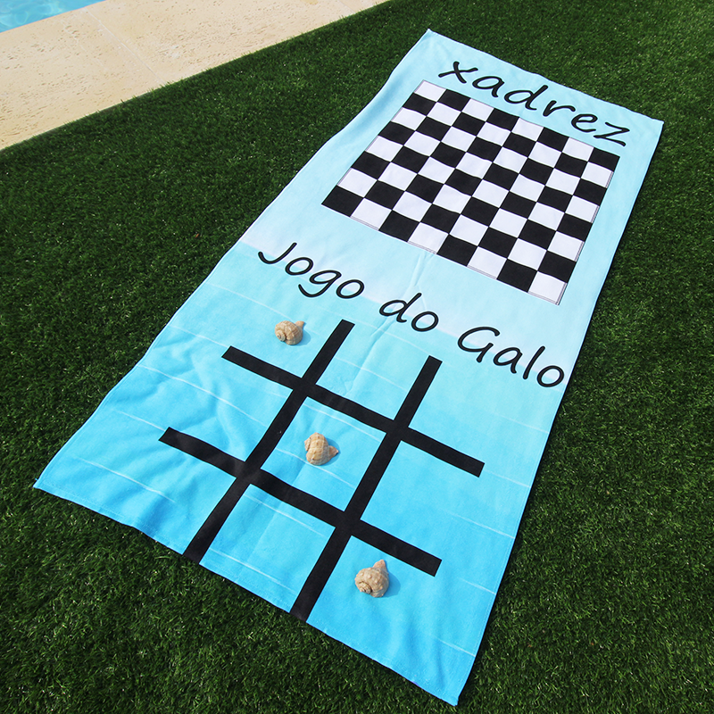 Miniatura: Toalha de Praia Jogos de Tabuleiro